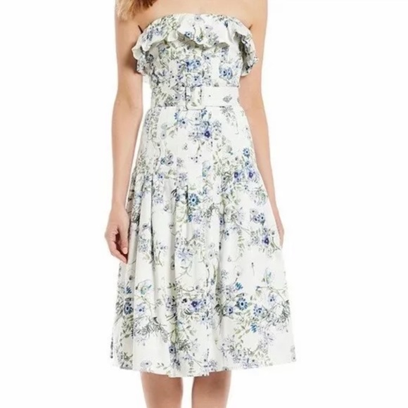 ANTONIO MELANI Dresses & Skirts - Antonio Melani Strapless Ruffle Dress